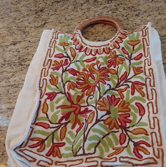 Vintage Handbags - Vintage boho handbag